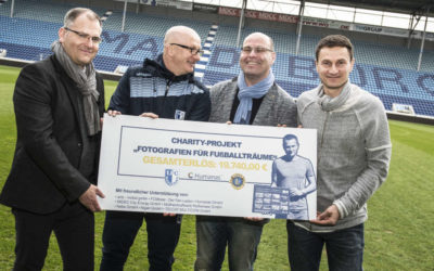 „Fotografien für Fußballträume“ – Charity Projekt erzielt 19.740,00 €