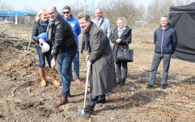 Erster Spatenstich heute in Magdeburg Olvenstedt