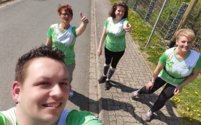 Humanas-Lauffreunde beim „Coronathon“