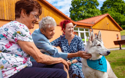 Tiergestützte Ergotherapie in Humanas Wohnparks