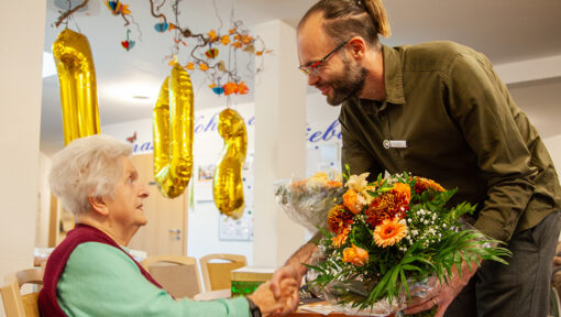 Dora Krägenau Wohnpark Grieben 102. Geburtstag