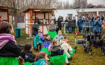 Wohnparkgeburtstag mit Weihnachtsmarkt gefeiert