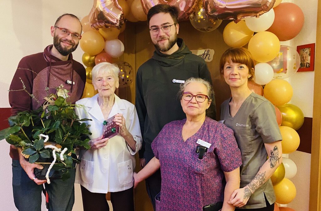 Gratulationen und Ständchen zum 102. Geburtstag