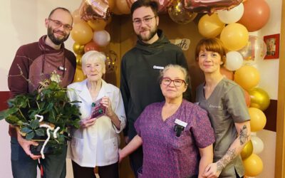 Gratulationen und Ständchen zum 102. Geburtstag